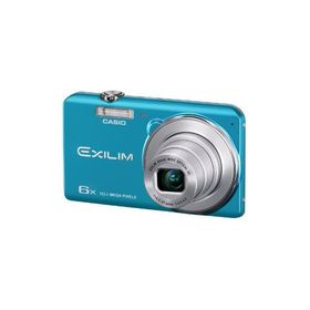 CASIO デジタルカメラ EXILIM 1610万画素 6倍 ブルー EX-ZS25BE