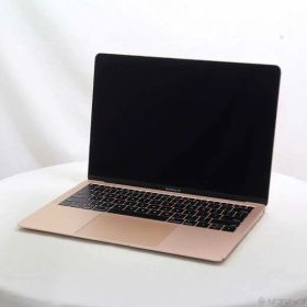 【中古】Apple(アップル) MacBook Air 13.3-inch Mid-2019 MVFM2J／A Core_i5 1.6GHz 8GB SSD128GB ゴールド 〔10.15 Catalina〕 【344-ud】