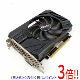 【1日と5.0のつく日、18日はポイント3倍！】【中古】PALIT GeForce GTX 1660 Ti StormX 6GB NE6166T018J9-161F PCIExp 6GB 訳あり