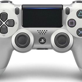 中古 ワイヤレスコントローラー (DUALSHOCK 4) シルバー (CUH-ZCT2J15)