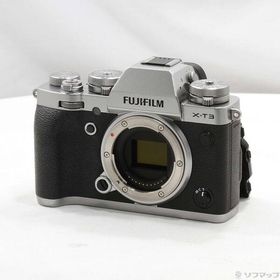 【中古】富士フイルム(FUJIFILM) FUJIFILM X-T3 ボディ シルバー 【276-ud】