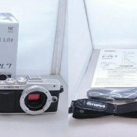 オリンパス OLYMPUS ミラーレス一眼カメラ レンズキット フォーサーズ PEN Lite E-PL7 ダブルズームキット 【中古】