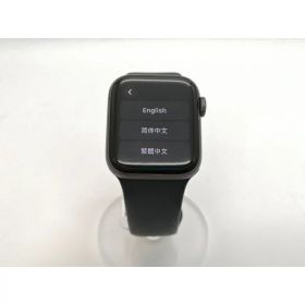 【中古】Apple Apple Watch Series5 40mm GPS スペースグレイアルミニウム/ブラックスポーツバンド【高崎モントレー】保証期間1ヶ月【ランクC】