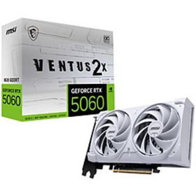 〔中古〕MSI(エムエスアイ) MSI GeForce RTX 5060 8G VENTUS 2X OC WHITE〔295-ud〕