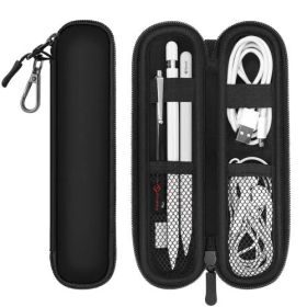 Fintie Apple Pencil ケース バッグ 収納ケース 柔らかいネオプレン製 紛失防止ポケット ゴムバンド固定 Pencil (USB-C) / 第1/2 世代 用 保護