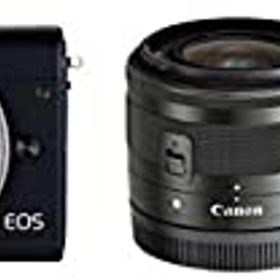 【中古】【非常に良い】Canon ミラーレス一眼カメラ EOS M100 ダブルレンズキット ブラック EOSM100BK-WLK