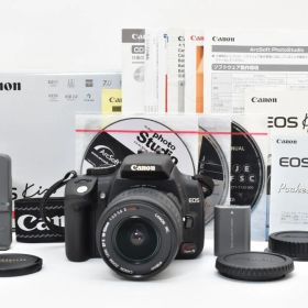 Canon EOS Kiss Digital N ＋ EF-S 18-55mm II ズームレンズセット 動作良好 初心者向け デジタル一眼 レンズキット 箱・付属品多数