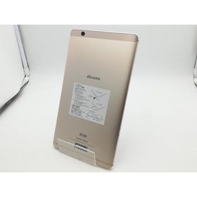 【中古】Huawei docomo 【SIMロックあり】 dtab Compact d-01J ゴールド 3GB 16GB【柏】保証期間１ヶ月【ランクC】