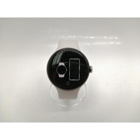 【中古】Google Pixel Watch2 Bluetooth/Wi-Fiモデル PolishedSilverアルミケース/Porcelainアクティブバンド【秋葉5号】保証期間１ヶ月【ランクB】