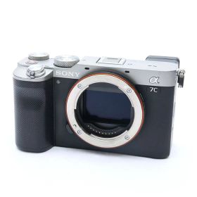 【中古】 《並品》 SONY α7C ボディ ILCE-7C シルバー 【ホットシューバネ接眼ラバー部部品交換/各部点検済】 [ デジタルカメラ ]