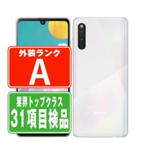 【中古】 SCV48 Galaxy A41 ホワイト Aランク SIMフリー 本体 au スマホ ギャラクシー 【あす楽】 【保証あり】 【送料無料】 scv48w8mtm