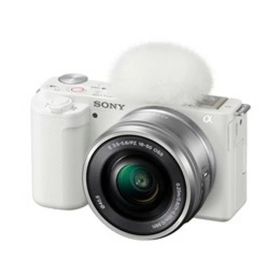 デジタル一眼カメラ ソニー / SONY VLOGCAM ZV-E10Y ダブルズームレンズキット [ホワイト] 【キャンセル不可・北海道沖縄離島配送不可】 0057-4548736128644-ds