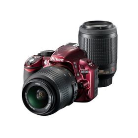 Nikon デジタル一眼レフカメラ D3100 レッド 200mmダブルズームキット D3100RDWZ200