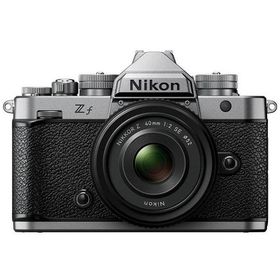 NIKON デジタル一眼カメラ Z f 40mm f/2(SE)レンズキット [シルバー]