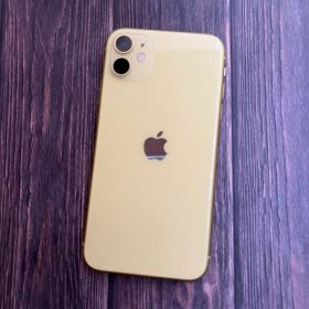 値下げしました iPhone 11 イエロー SIMロックあり