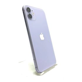 【全額返金保証】【最速発送】 iPhone 11 128GB パープル Softbank 白ロム 動作確認済 77%
