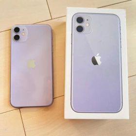 Apple iPhone 11 パープル 本体 箱付き SIMフリー