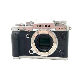 【全額返金保証】【最速発送】FUJIFILM デジタル一眼 X-T3 ボディ シルバー 美品 動作確認済