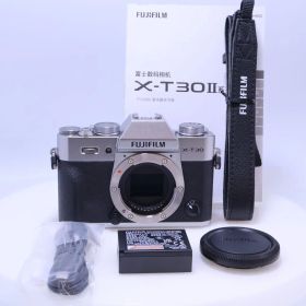 【671回 ほぼ新品】FUJIFILM X-T30II ボディ シルバー F X-T30 II-S ミラーレス一眼