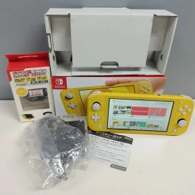 【美品】Nintendo Switch Lite HDH-001/2019年製/イエロー/充電スタンドつき！〈HDH-S-YAZAA〉