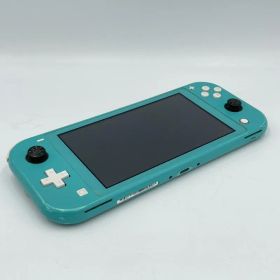 【中古】本体）【ジャンク】任天堂/Switch Light ターコイズ/HDH-001/※本体割れあり・スティックゴムなし[6][240006569835]