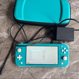 r*6様 Nintendo Switch Lite ターコイズ 本体 充電器付き