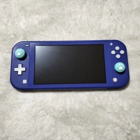 動作品Nintendo Switch Lite ブルー 本体良品肉球カバー