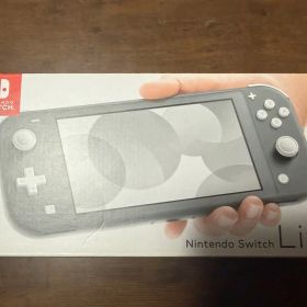 Nintendo Switch Lite グレー 本体、充電器、外箱付き