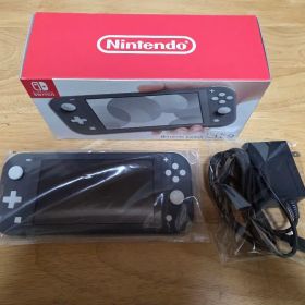 Nintendo Switch Lite グレー 箱付き 充電器付き