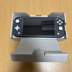 Switchライトグレー本体+ACアダプター+セーフティーガイド（箱付き）