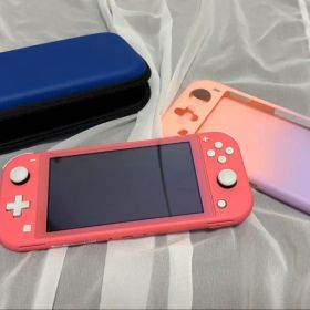 Nintendo Switch Lite コーラル 箱付 ケース付 動作確認済