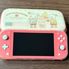 【美品・ケース付】 Switch Lite コーラル スイッチライト