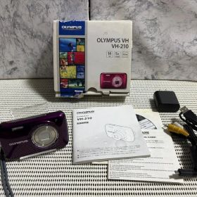 【美品】OLYMPUS VH-210 パープル 動作確認済
