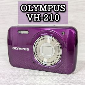 オリンパス OLYMPUS VH-210 デジカメ パープル 充電器 バッテリー