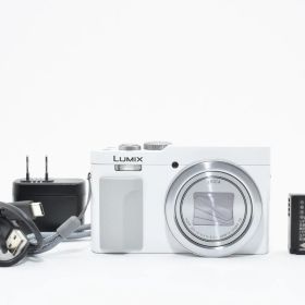 【極上品】Panasonic パナソニック LUMIX DC-TZ99 白 ホワイト コンパクトデジタルカメラ #4078-3