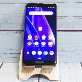 docomo AQUOS sense3 SH-02M ブラック 本体 白ロム SIMロック解除済み SIMフリー B339462