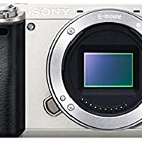 【中古】SONY ミラーレス一眼 α6000 ボディ シルバー ILCE-6000 S