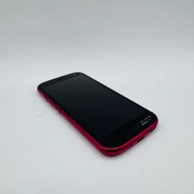 【美品】simフリー らくらくスマートフォン F-52B ピンク