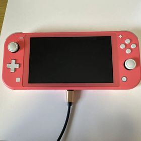 ※ジャンク品※液晶※switch lightピンク