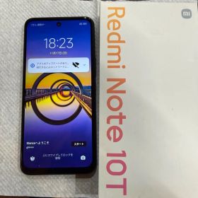 【超美品】Redmi Note10T Azure Black 64GB