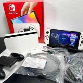 美品 任天堂 Nintendo Switch スイッチ 有機ELモデル ホワイト
