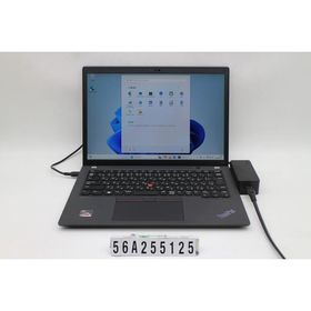 ノートパソコン Lenovo ThinkPad X13 Gen2 Ryzen 5 Pro 5650U 2.3GHz/8GB/256GB(SSD)/13.3W/WUXGA(1920x1200)/Win11