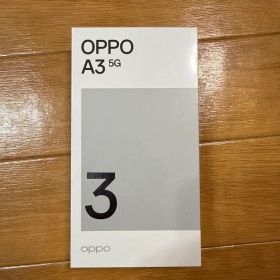 【新品未使用】OPPO A3 5G パープル