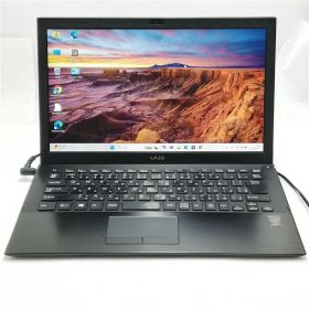 激安 Wi-Fi有 高速SSD搭載 ソニー 中古ノートパソコン SONY VAIO VJP132C11N Core i5 無線LAN Bluetooth カメラ Windows11 Office 即使用可