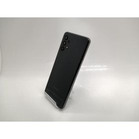 【中古】SAMSUNG au 【SIMロック解除済み】 Galaxy A32 5G オーサムブラック 4GB 64GB SCG08【秋葉5号】保証期間１ヶ月【ランクC】