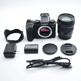 B#11642 パナソニック(Panasonic) パナソニック フルサイズミラーレス一眼カメラ S5M2K 標準ズームレンズキット ブラック DC-S5M2K