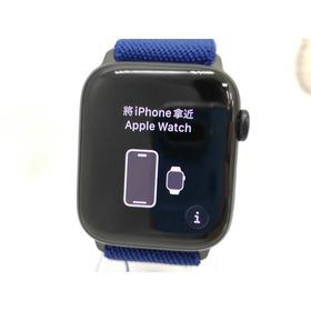 【中古】Apple Apple Watch SE2 44mm Cellular ミッドナイトアルミニウムケース (バンド無し)【秋葉4号】保証期間１ヶ月【ランクA】