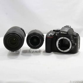 〔中古〕Nikon(ニコン) NIKON D5300 ダブルズームキット ブラック〔348-ud〕