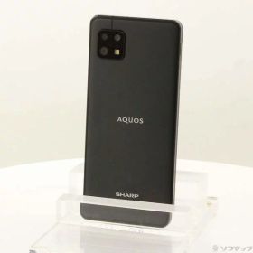 【中古】SHARP(シャープ) AQUOS sense6s 64GB ブラック SH-RM19s 楽天 SIMフリー 【196-ud】