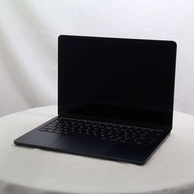 〔中古〕Apple(アップル) MacBook Air 13.6-inch Early-2025 MW123J／A Apple M4 10コアCPU_8コアGPU 16GB SSD256GB ミッドナイト 〔15.7 Sequoia〕〔377-ud〕